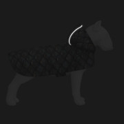 Дощовик-накидка для собак WAUDOG Clothes з капюшоном, малюнок «Луска» - фото 3