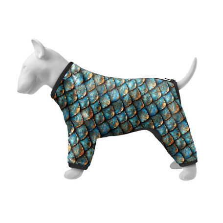 Вітровка для собак WAUDOG Clothes, малюнок «Луска»