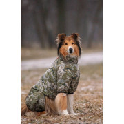Дощовик для собак WAUDOG Clothes з малюнком "Мілітарі" камуфляж - фото 3