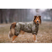 Дощовик для собак WAUDOG Clothes з малюнком "Мілітарі" камуфляж - фото 4