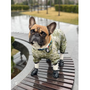 Дощовик для собак WAUDOG Clothes з малюнком "Мілітарі" камуфляж - фото 5