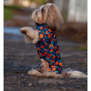 Дощовик-вітровка для собак WAUDOG Clothes, малюнок "Апельсини" - фото 8