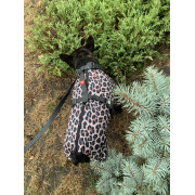 Дощовик-вітровка для собак WAUDOG Clothes Леопард - фото 5
