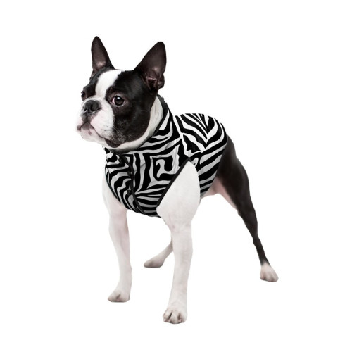 Курточка для собак WAUDOG Clothes, малюнок «Зебра» - фото 3