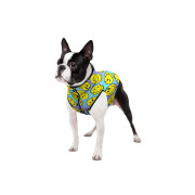 Курточка для собак WAUDOG Clothes малюнок «Смайли на блакитному» - фото 3