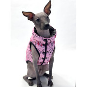 Курточка для собак WAUDOG Clothes малюнок «Смайли на рожевому» - фото 7