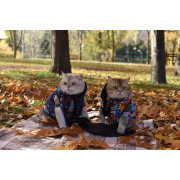 Курточка для собак WAUDOG Clothes, малюнок "Блоки Лего" - фото 6