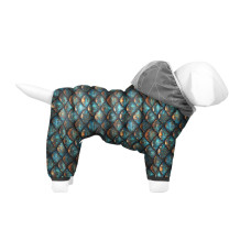 Комбинезон для собак WAUDOG Clothes, рисунок "Чешуя"