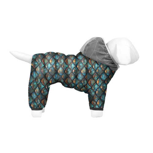 Комбінезон для собак WAUDOG Clothes, малюнок "Луска"