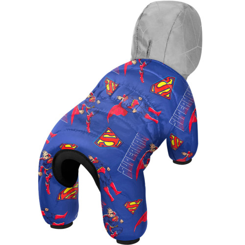 Комбінезон для собак WAUDOG Clothes малюнок "Сила Супермена"
