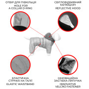 Комбінезон для собак WAUDOG Clothes малюнок "Сила Супермена" - фото 5