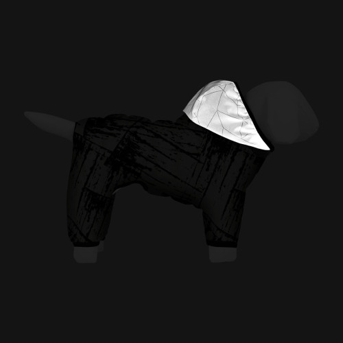 Комбінезон для собак WAUDOG Clothes малюнок "Бетмен ескіз"