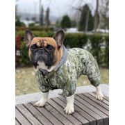 Комбінезон для собак WAUDOG Clothes Мілітарі камуфляжний зі світловідбивним капюшоном - фото 17