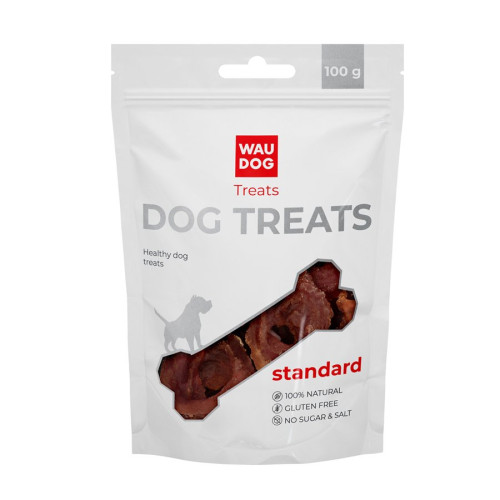 Ласощі для собак WAUDOG Treats «Качині кільця», 100 г - фото 2