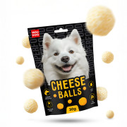 Лакомства для собак WAUDOG Treats Хрустящие сырные шарики, 30 г - фото 3