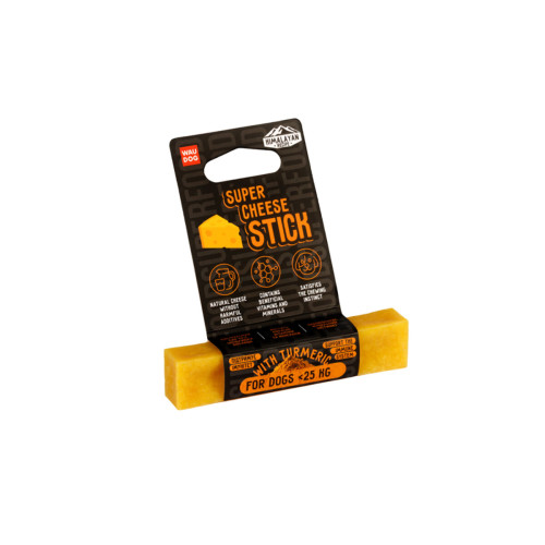 Ласощі для собак WAUDOG Superfood Сирна паличка з куркумою