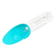 Поїлка-насадка на пляшку для собак WAUDOG Silicone, блакитна - фото 5