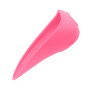 Поїлка-насадка на пляшку для собак WAUDOG Silicone, рожева - фото 2