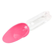 Поїлка-насадка на пляшку для собак WAUDOG Silicone, рожева - фото 5