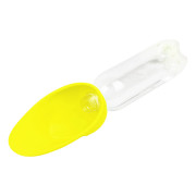Поїлка-насадка на пляшку для собак WAUDOG Silicone, жовта - фото 5