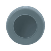 Миска-непроливайка для собак WAUDOG Silicone, сіра - фото 2