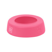 Миска-непроливайка для собак WAUDOG Silicone, рожева - фото 3