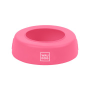 Миска-непроливайка для собак WAUDOG Silicone, рожева - фото 4