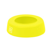 Миска-непроливайка для собак WAUDOG Silicone, жовта - фото 3