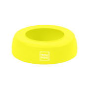 Миска-непроливайка для собак WAUDOG Silicone, жовта - фото 4