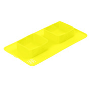 Миска складная для собак WAUDOG Silicone, желтая - фото 3