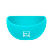 Миска для собак WAUDOG Silicone, блакитна - фото 5