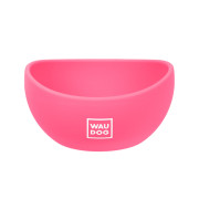 Миска для собак WAUDOG Silicone, рожева - фото 4