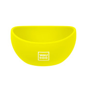 Миска для собак WAUDOG Silicone, жовта - фото 4
