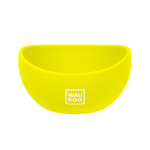 Миска для собак WAUDOG Silicone, жовта