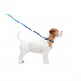 Поводок для собак нейлоновый WAUDOG Nylon, рисунок "Этно синий", длина 122 см