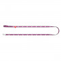 Поводок для собак нейлоновый WAUDOG Nylon, рисунок "Розовый камо", длина 122 см