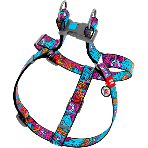 Шлея для собак WAUDOG Nylon малюнок "Літо"