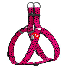 Шлея для собак WAUDOG Nylon малюнок "Кавун"