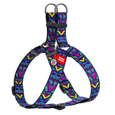 Шлея для собак WAUDOG Nylon малюнок "Інді"