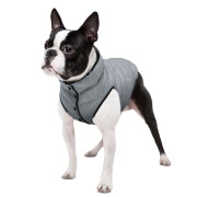 Куртка-жилет для собак WAUDOG Clothes Світловідбивна Сіра - фото 9
