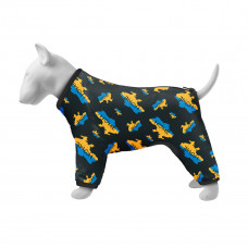 Дощовик для собак WAUDOG Clothes з малюнком "Дім"