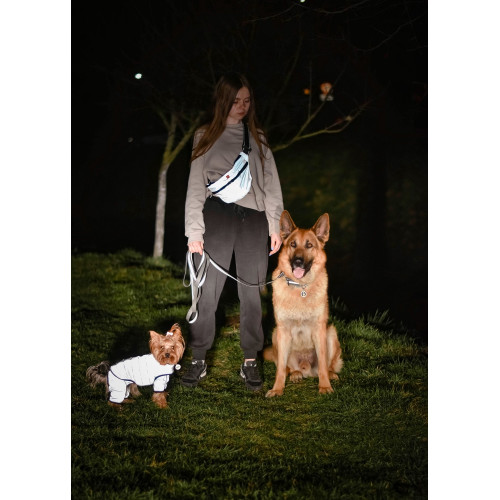 Куртка-накидка для собак WAUDOG Clothes світловідбивна