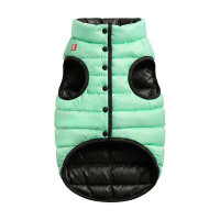 Курточка для собак WauDog Clothes Lumi м'ятна, світлонакопичувальна