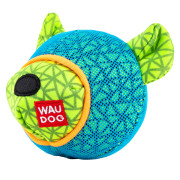 Мягкая игрушка WAUDOG Fun Медведь с пищалкой голубая для собак WAUDOG - фото 2