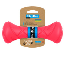Ігрова гантель PitchDog рожева для собак WAUDOG