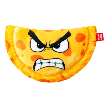 Мягкая игрушка WAUDOG Fun Plush Чебурек с пищалкой и хрустом для собак