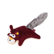 М'яка іграшка для собак WAUDOG Fun Plush «Білка» з пищалкою, трикотаж - фото 2