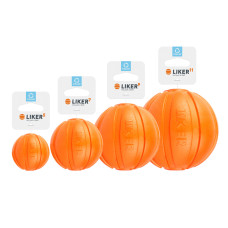 Плавающий мячик ЛАЙКЕР оранжевый для собак WAUDOG