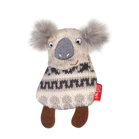Мягкая игрушка GiGwi Plush Friendz Коала с пищалкой для собак WAUDOG