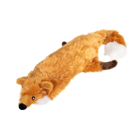 Мягкая игрушка GiGwi Catch&fetch Лиса с большой пищалкой для собак WAUDOG